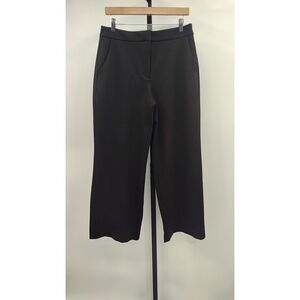 Quince Ultra-Stretch Ponte Trouser Black Pants Size 10